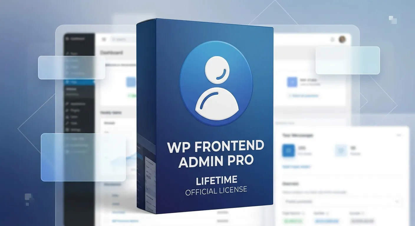WP Frontend Admin Pro